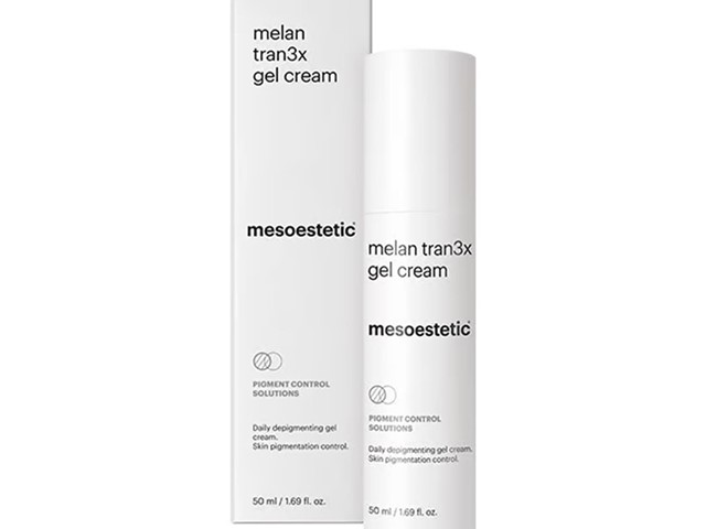 melan tran3x gel cream crema con ácido tranexámico